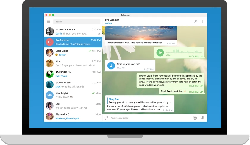 下载 Telegram 中文电脑版